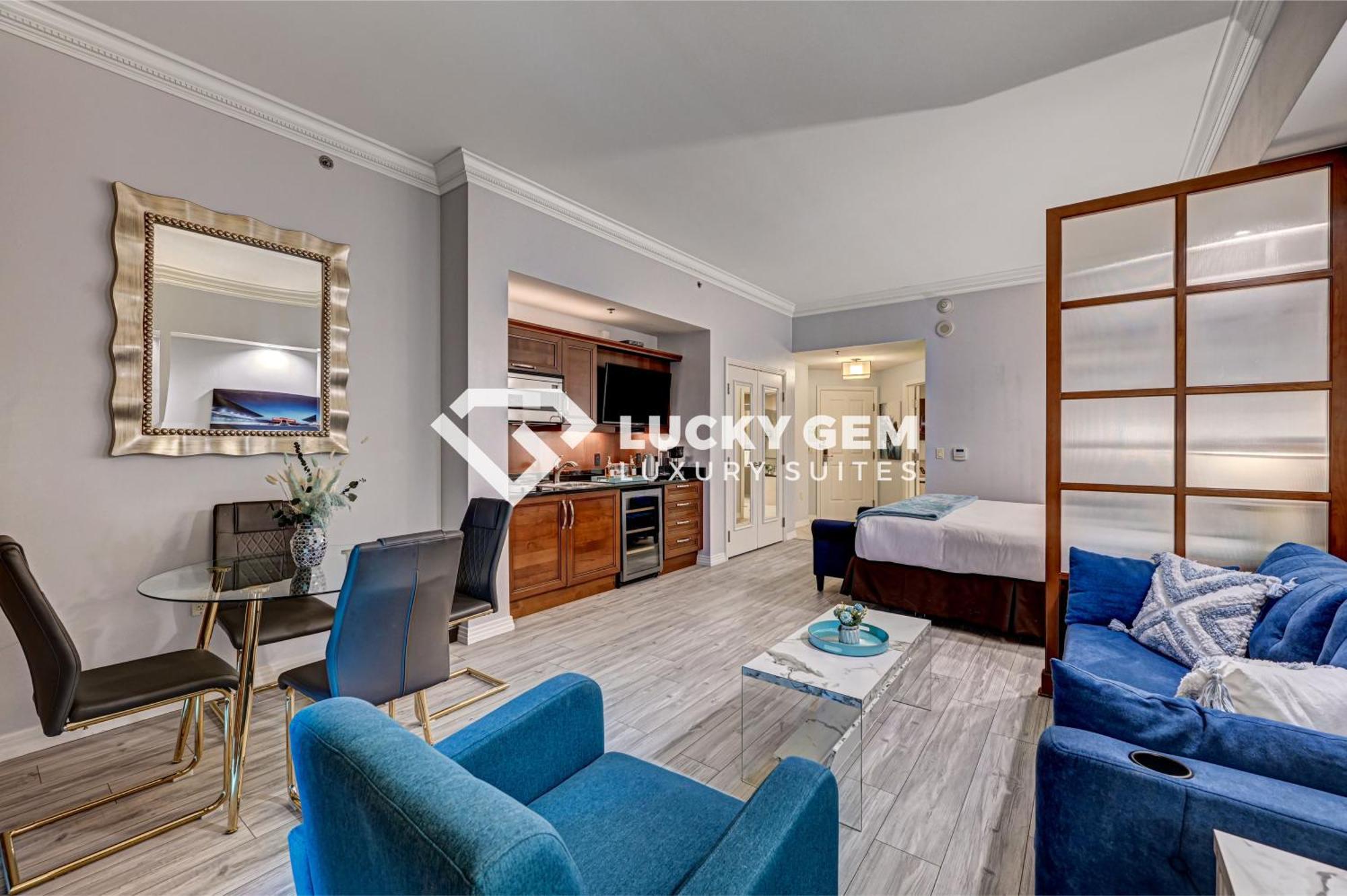 Lucky Gem Penthouse & Luxury Suites At Signature Resort, Balcony Strip View 3505 Las Vegas Bagian luar foto